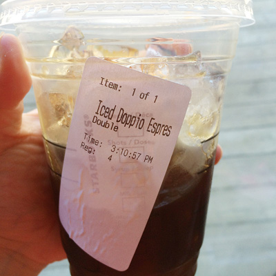 iced doppio