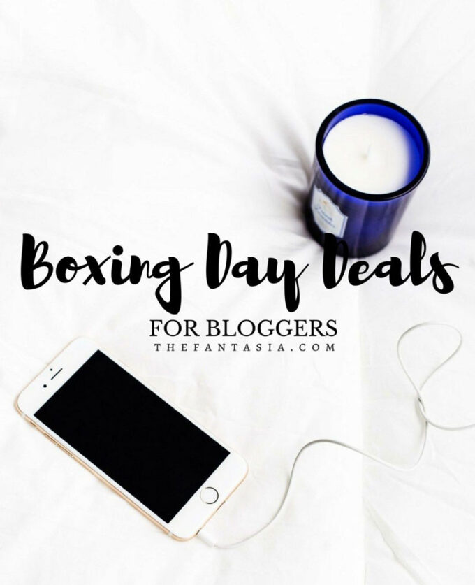 Boxing Day Deals for Bloggers 2016