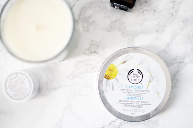 Body Shop Camomile Cleansing Balm.