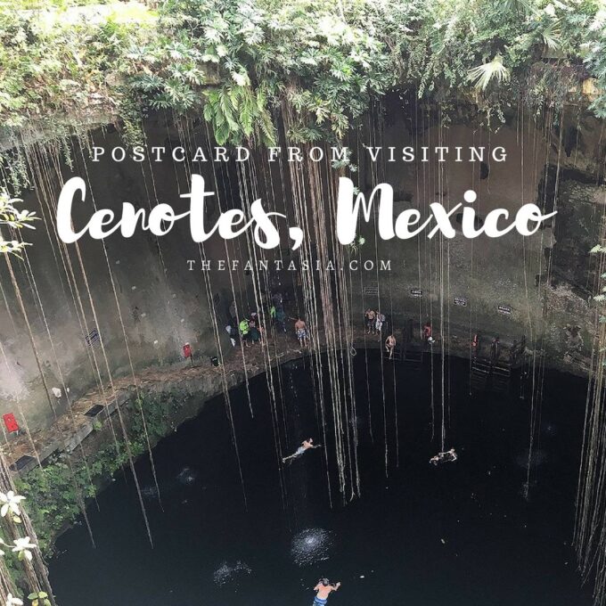 Postcard From | Visiting Cenotes in Mexico.