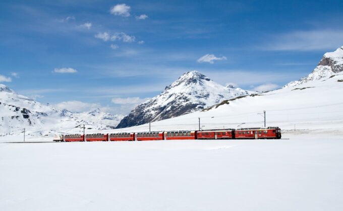 Overnight train journeys across Europe is budget-friendly and affords incredible views like this!