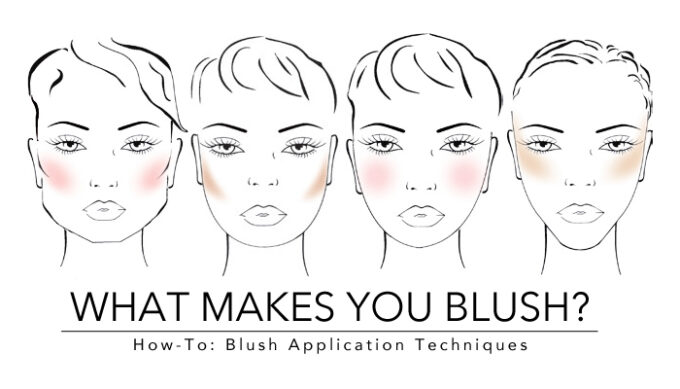 How-To  Blush Application Techniques.  The Fantasia