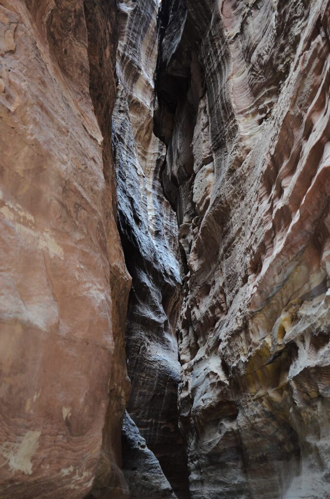 Overnight in Wadi Rum | Sleeping in the Desert - getting ready to do some scrambling at the Khazali Canyon