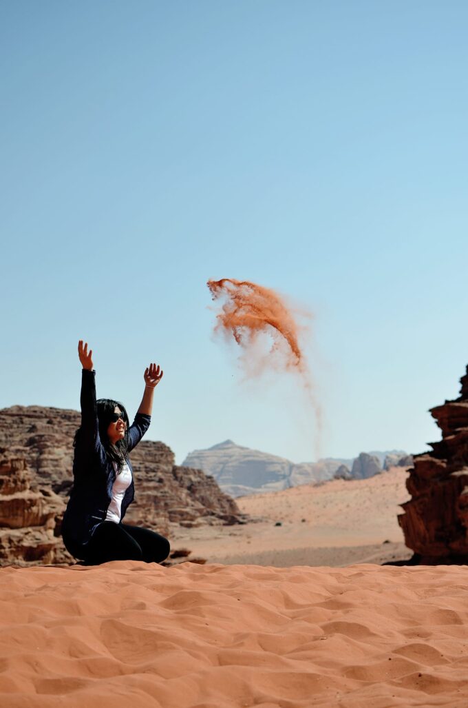 Overnight in Wadi Rum | Sleeping in the Desert - Surprisingly there was no sandy blowback. This is my favourite picture I’d say!