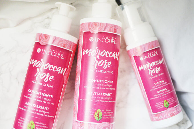 LaCoupe Moroccan Rose Volume Loving Haircare.