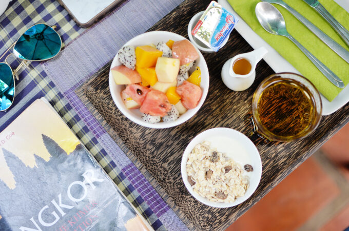 Maison557 Villa Suite | Breakfast spread for temple hunters (and instagram) by the pool!