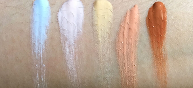 Make Up For Ever Step 1 Skin Equalizer Swatches