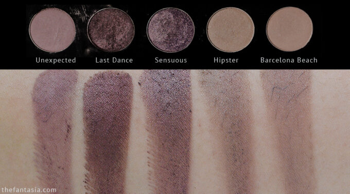 Makeup Geek Eyeshadow Collection & Swatches