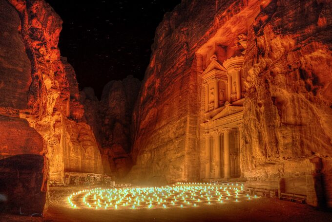 Discover Petra by Night, a unique way to experience mystical Petra