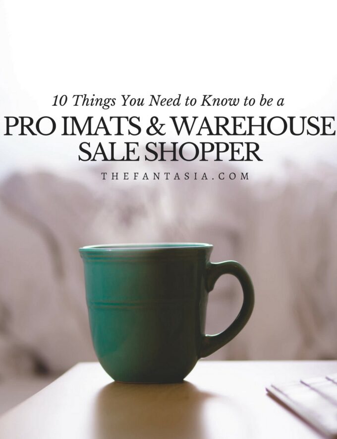 10 Pro Shopping Tips | IMATS & Warehouse Sale.