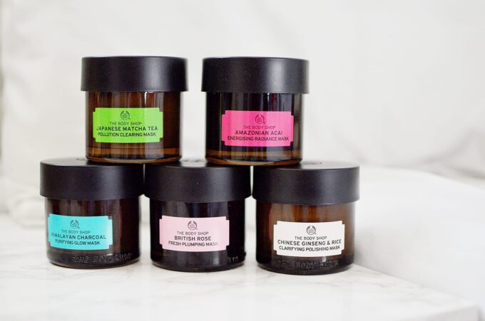 The Body Shop Superfood Face Mask Collection | At Home Facials Treatments.