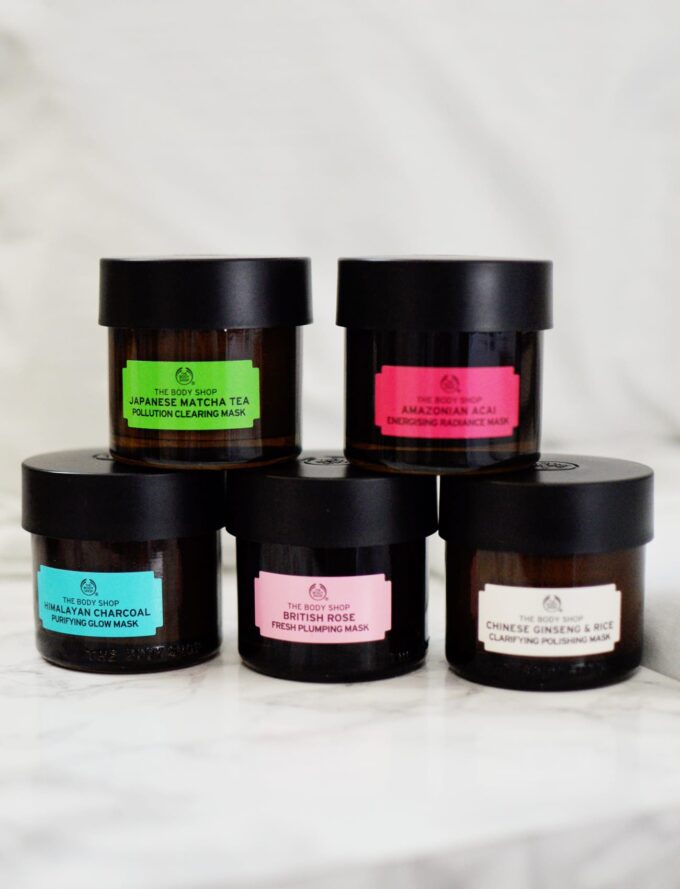 The Body Shop Superfood Face Mask Collection | At Home Facials Treatments.