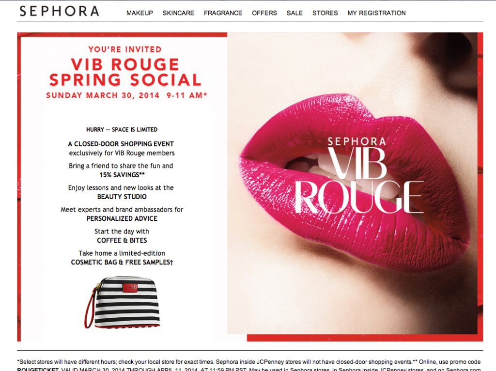 Sephora Spring’s Hottest Ticket 2014. The Fantasia