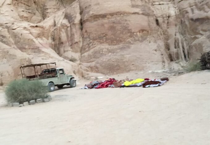 Sleeping under the stars in Wadi Rum, Jordan with Bedouin Directions