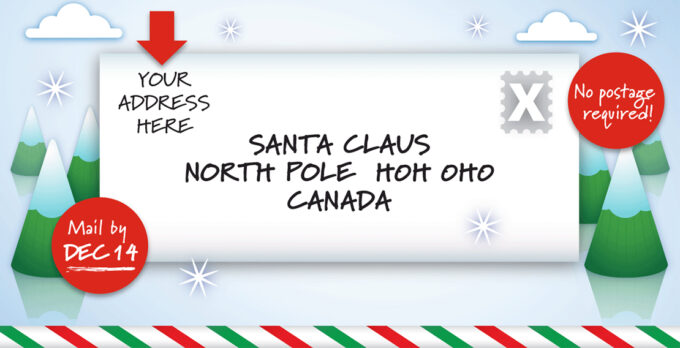 Canada Post Santa Claus Letter