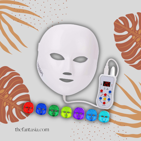 NEWKEY LED face mask light therapy