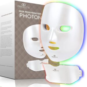 Project E beauty LED light therapy neck and face mask