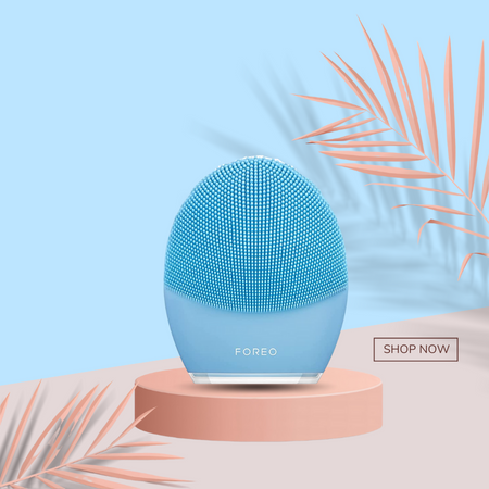 FOREO Luna 3 smart facial cleansing massage brush