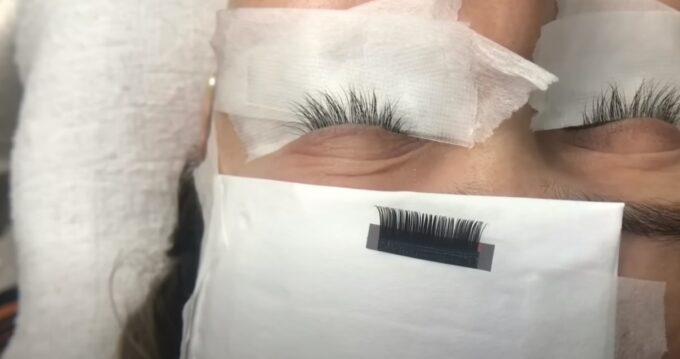 extension eyelashes