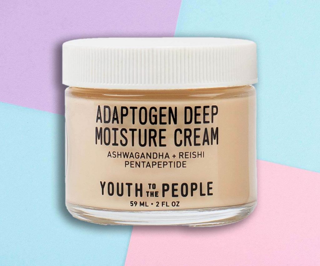 Best for Dry Skin: Youth To The People: Adaptogen Deep Moisture Cream with Ashwagandha + Reishi