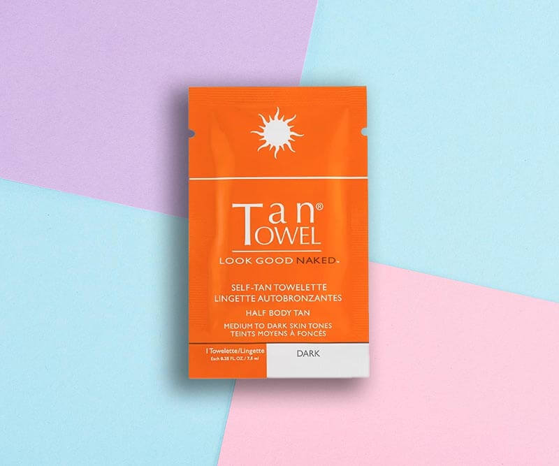 Tan Towel Self-Tan Towelette Full Body Application For Face & Body